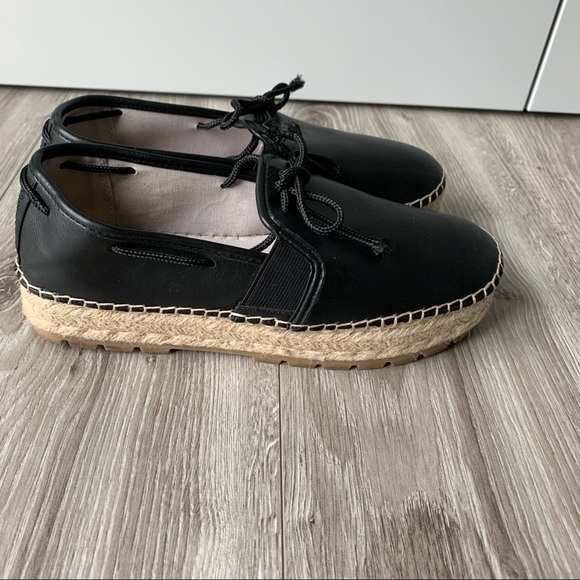 Circus by SAM EDELMAN Cora Espadrilles Ballet Flat Black Size 8 - Picture 5 of 10